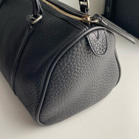 Dooney and Bourke awl  pebbled leather barrel bag - Picture 5 of 16